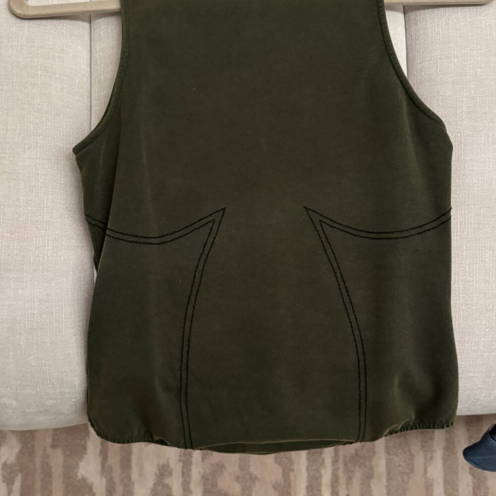 Maniere De Voir Sleeveless High neck Bodysuit - Picture 2 of 2